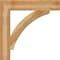 Ekena Millwork Thorton Block Rough Sawn Bracket, Western Red Cedar, 6"W x 36"D x 36"H BKT06X36X36THR05RWR - alternate 2